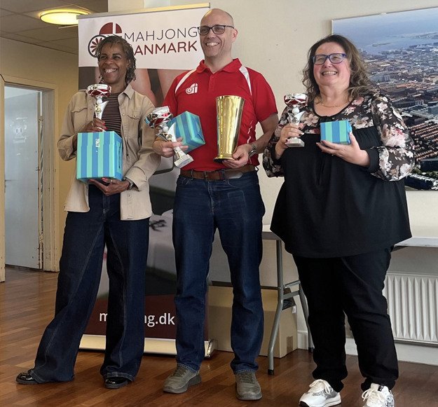 Andenplads: Isabel Bahiano Steenholm  Vinder: Jesper Nøhr Trejdeplads: Ombretta Tassinari