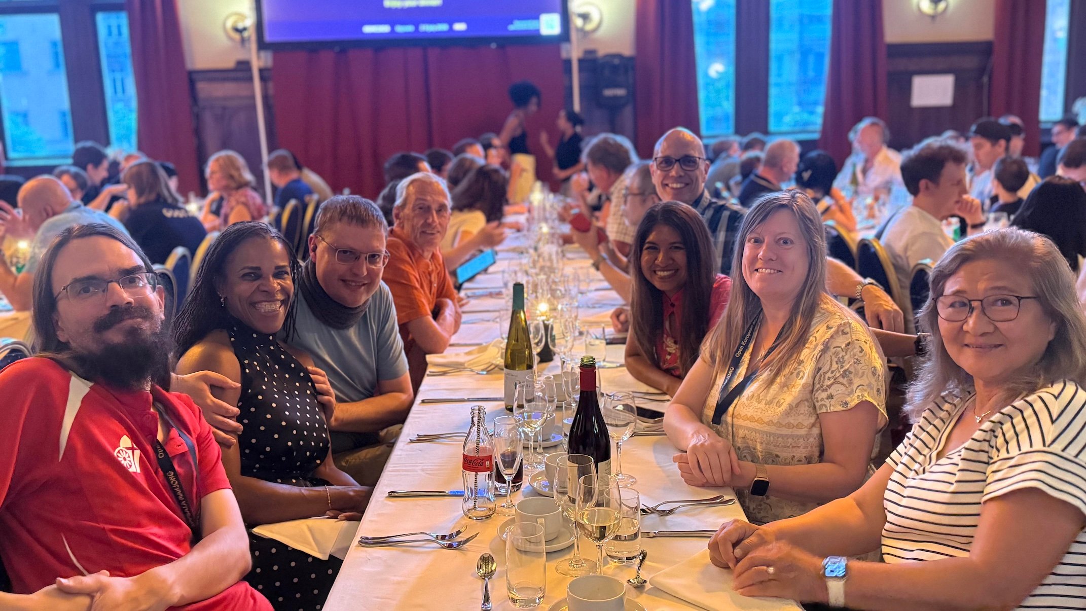 Gala dinner at OEMC 2026, Danish delegation.