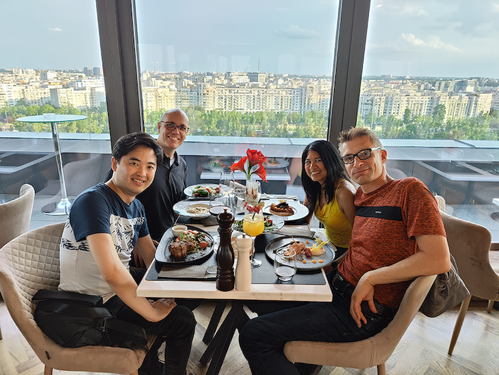 Amethyst Sky Bar - group